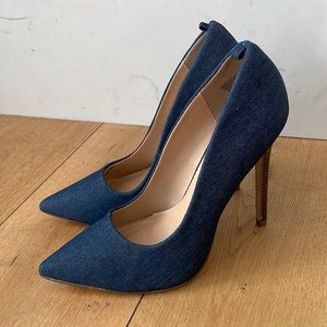Denim Pumps